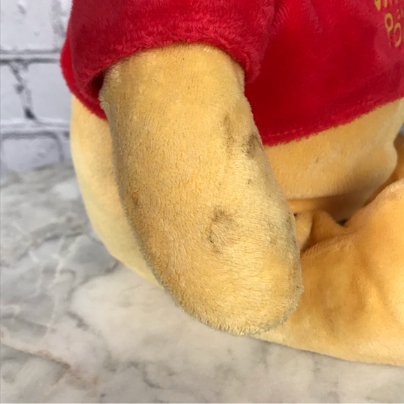 Disney Winnie The Pooh Children’s Golden Stuffed Animal Teddy Bear Plush Toy - Picture 8 of 10